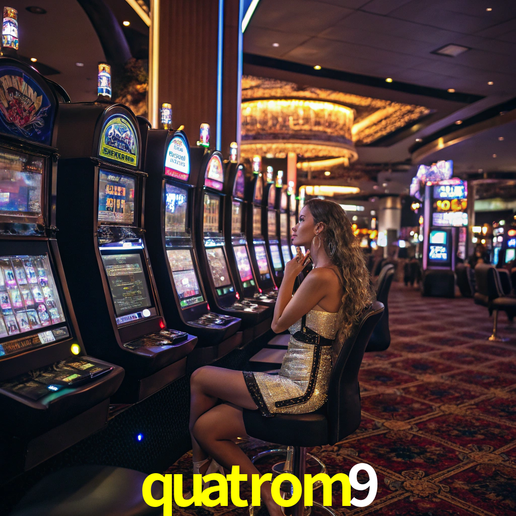 Os Encantos das Slots no quatrom9: Diversão em Cada Giro